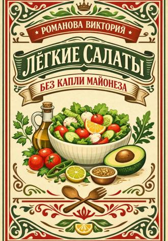 Романова Виктория. Лёгкие салаты без капли майонеза