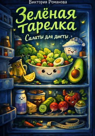 Романова Виктория. Зелёная тарелка: салаты для диеты