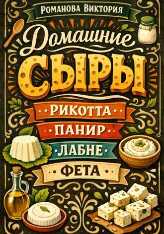 Романова Виктория. Домашние сыры: рикотта, панир, лабне, фета