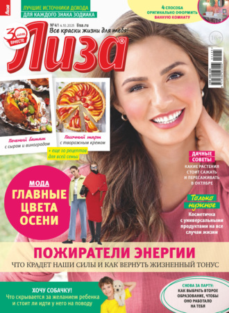 . Журнал «Лиза» №41/2025