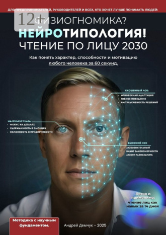 Андрей Демчук. Физиогномика? Нейротипология! Чтение по лицу 2030. Как понять характер, способности и мотивацию любого человека за 60 секунд