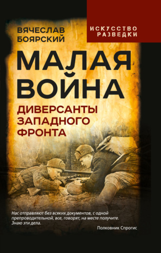 Вячеслав Иванович Боярский. Малая война. Диверсанты Западного фронта