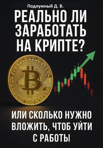 Дмитрий Подлужный. Реально ли заработать на крипте? Или Cколько нужно вложить, чтоб уйти с работы