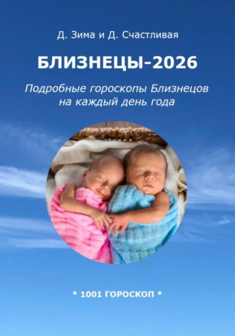 Дмитрий Зима. Близнецы-2026: Подробные гороскопы Близнецов на каждый день года