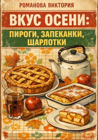 Романова Виктория. Вкус осени: пироги, запеканки, шарлотки