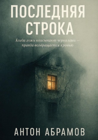Антон Абрамов. Последняя строка