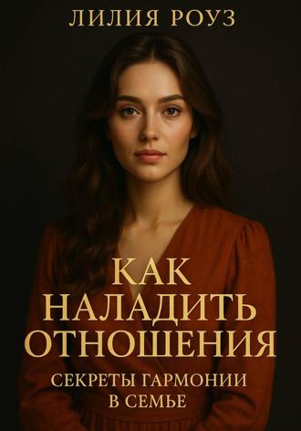 Лилия Роуз. Как наладить отношения: секреты гармонии в семье