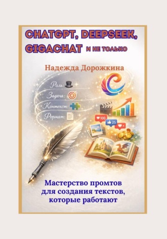 Надежда Александровна Дорожкина. ChatGPT, DeepSeek, GigaChat и не только. Мастерство промтов для создания текстов, которые работают