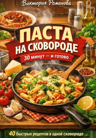 Романова Виктория. Паста на сковороде: 30 минут – и готово