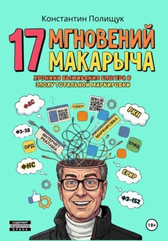 Константин Макарович Полищук. 17 мгновений Макарыча. Хроники выживания блогера в эпоху тотальной маркировки.