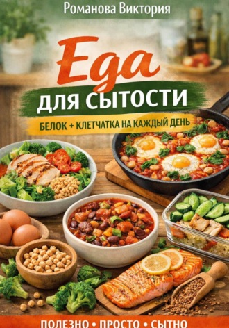 Романова Виктория. Еда для сытости: белок + клетчатка на каждый день