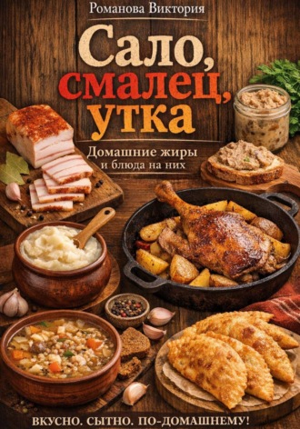 Романова Виктория. Сало, смалец, утка: домашние жиры и блюда на них