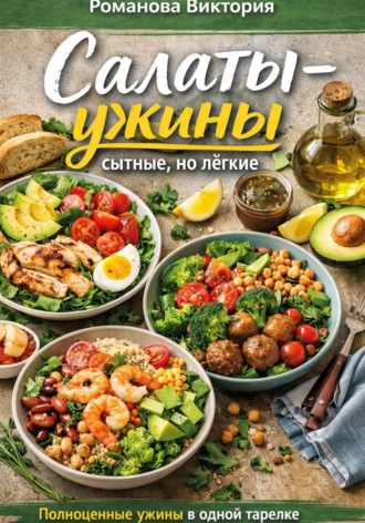 Романова Виктория. Салаты-ужины: сытные, но лёгкие