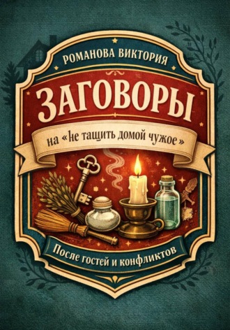 Романова Виктория. Заговоры на “не тащить домой чужое”: после гостей и конфликтов