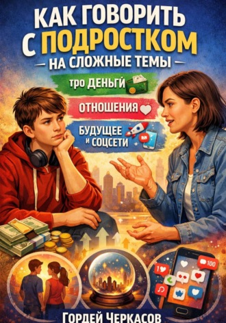 Гордей Черкасов. Как говорить с подростком на сложные темы про деньги. Отношения. Будущее и соцсети
