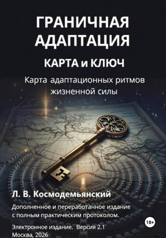 Леонид Владимирович Космодемьянский. ГРАНИЧНАЯ АДАПТАЦИЯ: КАРТА и КЛЮЧ. Карта адаптационных ритмов жизненной силы.