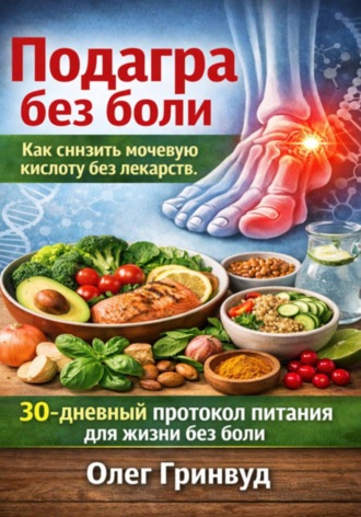 Олег Гринвуд. Подагра без боли: Как снизить мочевую кислоту без лекарств