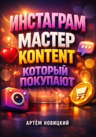 Артем Новицкий. Инстаграм мастер Контент который покупают