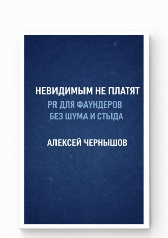 Алексей Чернышов. Невидимым не платят. PR для фаундеров без шума и стыда