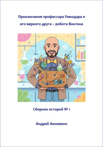 Андрей Акименко. Приключения профессора Умнодара и его верного друга робота Винтика. Сборник 1