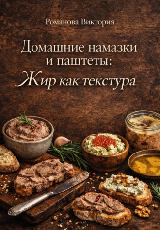 Романова Виктория. Домашние намазки и паштеты: жир как текстура