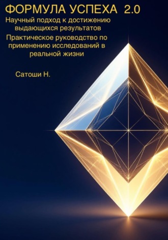 Сатоши Накомото. ФОРМУЛА УСПЕХА 2.0 Научный подход к достижению выдающихся результатов Практическое руководство по применению исследований в реальной жизни