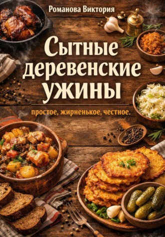Романова Виктория. Сытные деревенские ужины: простое, жирненькое, честное