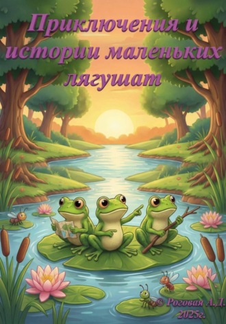 Алена Дмитриевна Роговая. Приключения и истории маленьких лягушат. Часть первая