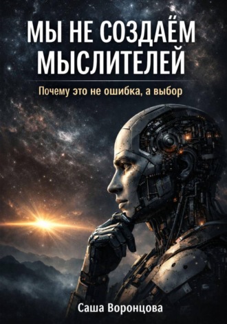 Саша Воронцова. Мы не создаём мыслителей. Почему это не ошибка, а выбор?