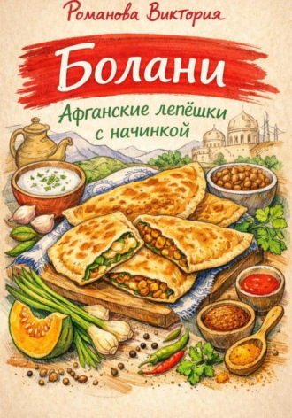 Романова Виктория. Болани: афганские лепёшки с начинкой