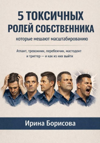 Ирина Борисова. 5 токсичных ролей собственника, которые мешают масштабированию. Атлант, тревожник, перебежчик, мастодонт и триггер - и как из них выйти