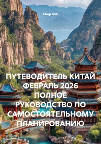 Сбор Ник. ПУТЕВОДИТЕЛЬ КИТАЙ ФЕВРАЛЬ 2026 ПОЛНОЕ РУКОВОДСТВО ПО САМОСТОЯТЕЛЬНОМУ ПЛАНИРОВАНИЮ