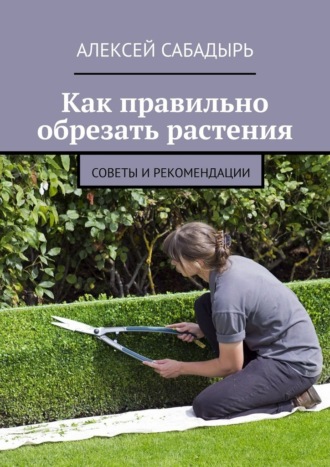 Алексей Сабадырь. Как правильно обрезать растения. Советы и рекомендации