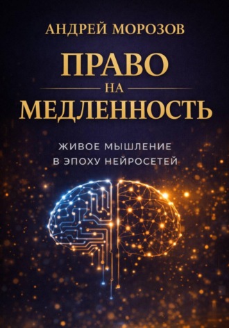 . Право на медленность: живое мышление в эпоху нейросетей