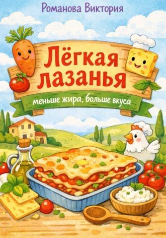 Романова Виктория. Лёгкая лазанья: меньше жира, больше вкуса