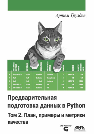 . Предварительная подготовка данных в Python. Том 2. План, примеры и метрики качества