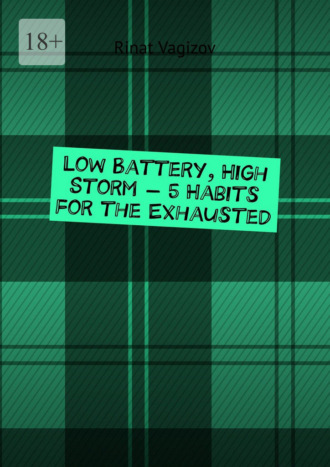 Rinat Vagizov. Low Battery, High Storm – 5 Habits for the Exhausted