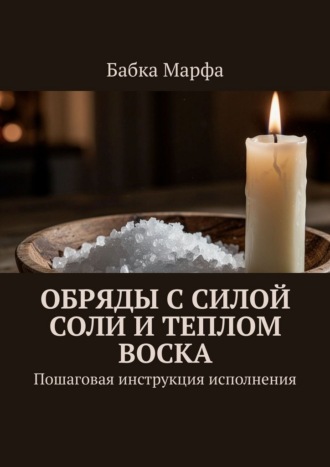 Бабка Марфа. Обряды с силой соли и теплом воска. Пошаговая инструкция исполнения