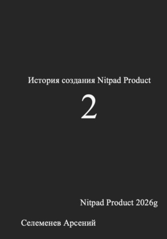 Арсений Селеменев. История создания Nitpad Product 2
