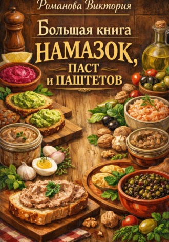 Романова Виктория. Большая книга намазок, паст и паштетов
