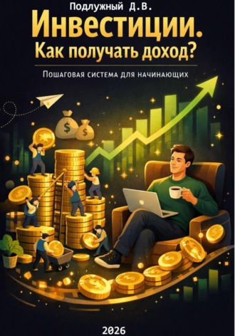 Дмитрий Подлужный. Инвестиции. Как получать доход? Пошаговая система для начинающих