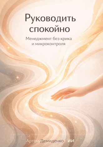 . Руководить спокойно: Менеджмент без крика и микроконтроля