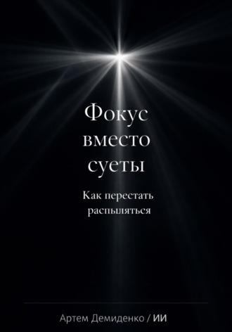 . Фокус вместо суеты: Как перестать распыляться