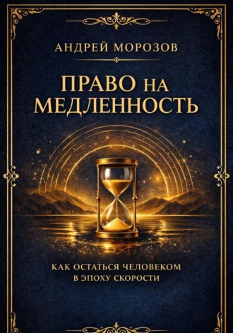 . Право на медленность. Как остаться человеком в эпоху скорости
