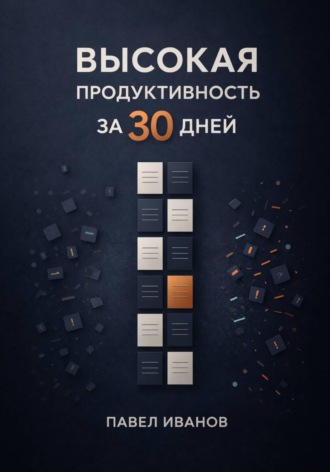 . Высокая продуктивность за 30 дней