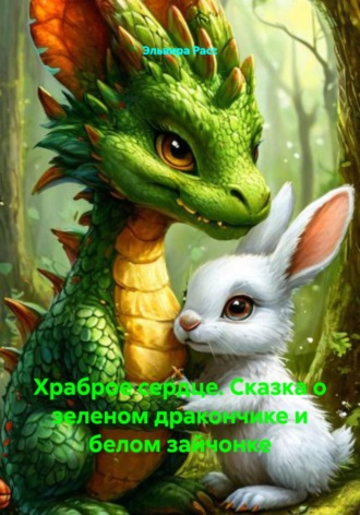Эльвира Расс. Храброе сердце. Сказка о зеленом дракончике и белом зайчонке
