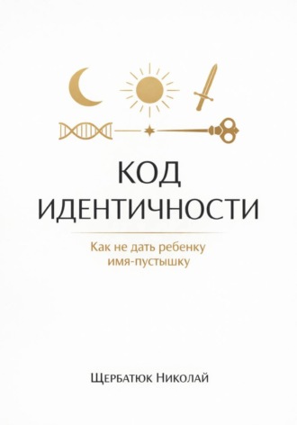 Николай Щербатюк. Код идентичности: Как не дать ребенку имя-пустышку