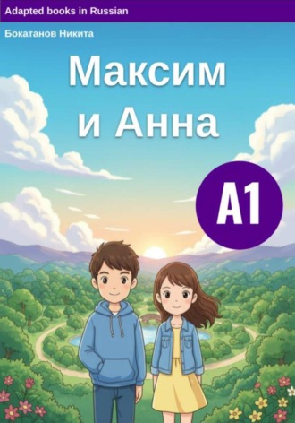 Никита Бокатанов. Максим и Анна. Адаптированная книга РКИ. Уровень А1