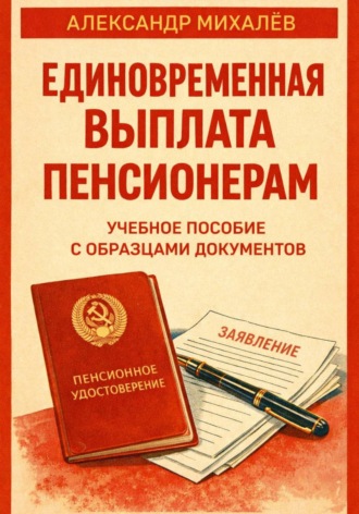 Александр Аркадьевич Михалев. Единовременная выплата пенсионерам: учебное пособие с образцами документов