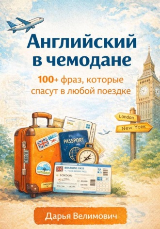 Дарья Анатольевна Велимович. Английский в чемодане. 100+ фраз, которые спасут в любой поездке